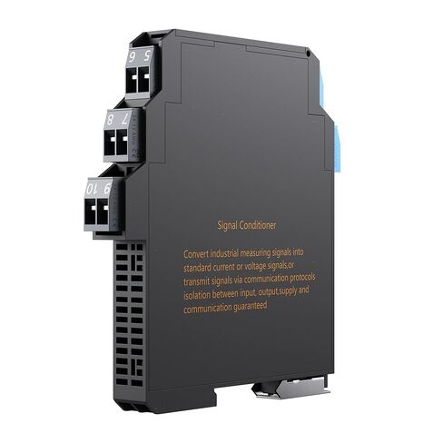 Ultra-Thin Analog Signal Isolator DC 24V 0-5V 1 Input 1 Output 4-20mA to 0-10V(0-20mA Output) in Kuwait