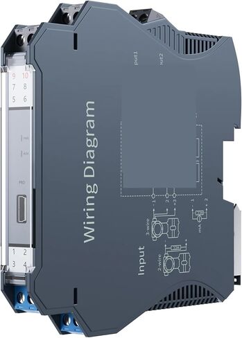 0-20mA إلى 4-20mA 0-10V 1-5V 1 في 1 خارج عازل الإشارة التناظرية DC24V (إخراج 0-10V) in Kuwait