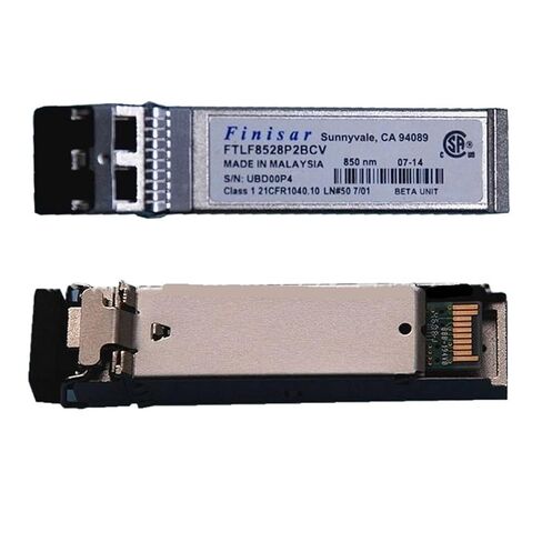 FTLF8528P2BCV 8.5G 850nm 300m 10G وحدة تخزين بصرية متعددة الأوضاع SFP in Saudi Arabia