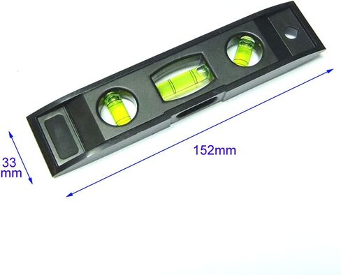 Mini 3 way 6" inch Magnetic Torpedo Level Carpentry Framing Bubble Spirit Level in Saudi Arabia