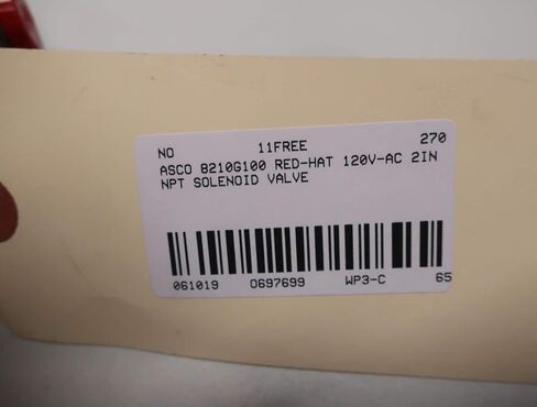 ASCO 8210G100 صمام الملف اللولبي RED-HAT 120V-AC 2IN NPT in Kuwait