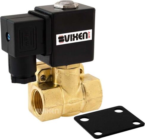 Vixen Air 1/2" NPT Air Ride Suspension High Flow Normally Closed Electric Air Valve (Solenoid) 250 PSI Four Corners VXF4012-8 in Saudi Arabia