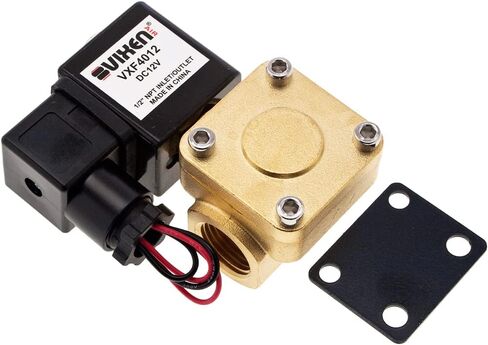 Vixen Air 1/2" NPT Air Ride Suspension High Flow Normally Closed Electric Air Valve (Solenoid) 250 PSI Four Corners VXF4012-8 in Saudi Arabia