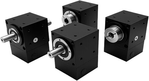 1pcs Precision Commutator 90 Right Angle Steering Gear Reducer 14mm Input for Nema 86 Stepper Motor /80MM Servo Reduction(Single Axis-19mm in,5 to 1) in Saudi Arabia