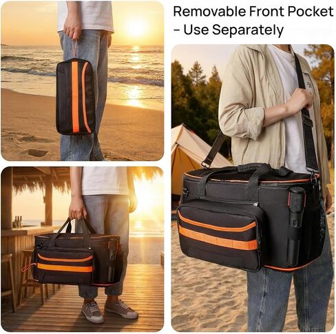 حقيبة حمل متوافقة مع مكبر صوت JBL PartyBox On The Go، حقيبة تخزين للسفر تناسب مكبر صوت JBL PartyBox On-The-Go الأساسي للحفلات المحمولة وميكروفون لاسلكي (حقيبة فقط، بدون حزام كتف) in Kuwait