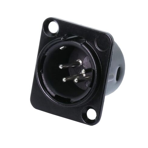 3/4/5 Pins X L R Male Plug Panel Mount X L R Chassis Microphone M I C Cable Terminal X L R Wire Connector 10Pcs(C1032) in Saudi Arabia