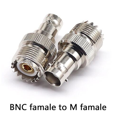 RF موصل SL16/BNC-KK UHF أنثى إلى BNC أنثى M/BNC-KK UHF/BNC-KK اسلكية تخاطب 1 قطعة in Saudi Arabia