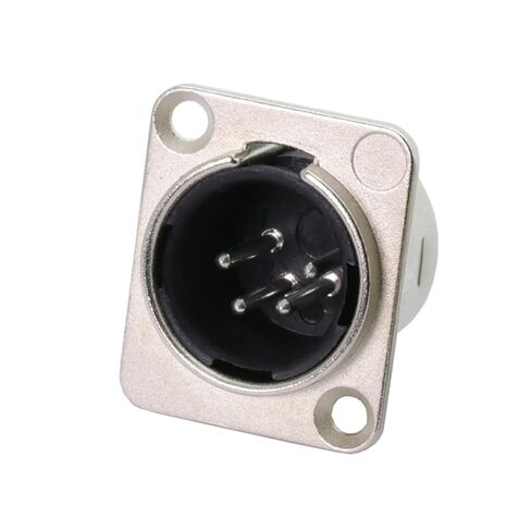 3/4/5 Pins X L R Male Plug Panel Mount X L R Chassis Microphone M I C Cable Terminal X L R Wire Connector 10Pcs(C1032) in Saudi Arabia