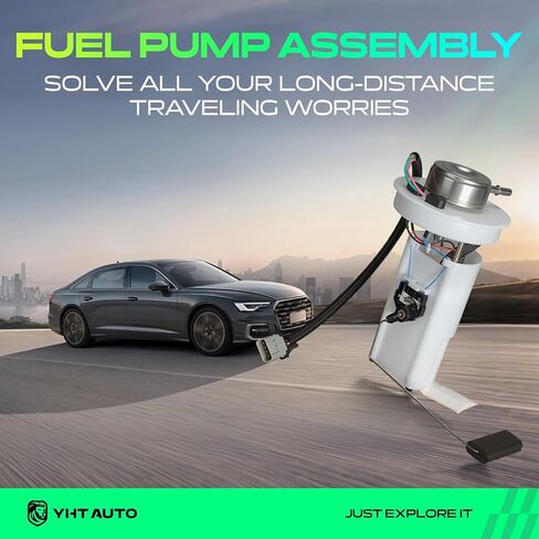 YHTAUTO Electric Fuel Pump with Sending Unit Compatible with Dodge Dakota 2000-2003 2.5L 3.9L 4.7L 5.9L Crew Cab Pickup 24 Gallons Tank in Saudi Arabia