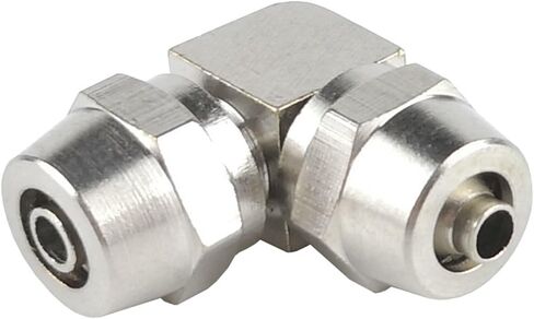 هوائي سريع تويست موصل L-نوع قفل الزاوية اليمنى أنثى أنابيب هواء PV4/6/8 مللي متر/10/12/14/16 1 قطعة(快拧直角PV16) in Kuwait