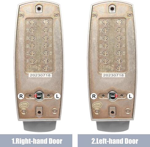 Mechanical Door Lock, Mechanical Push Button Lever Lock, Keyless Entry Commercial & Residential, Water-Proof Zinc Alloy, Easy to Install, for Garden, Yard, Garage in Saudi Arabia
