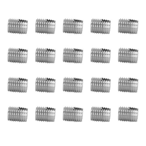 20PCS Self Tapping Insert Stainless Steel Slotted Wire Thread Repair Insert with M5x0.8 Female M8x1.0 Male Thread in Saudi Arabia
