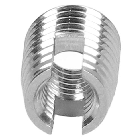 20PCS Self Tapping Insert Stainless Steel Slotted Wire Thread Repair Insert with M5x0.8 Female M8x1.0 Male Thread in Saudi Arabia