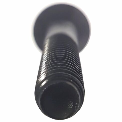 10-32 x 1-1/2" Flat Head Socket Cap Screws, Allen Socket Drive, Alloy Steel, Partial Thread, Black Oxide, Machine Thread, Quantity 100 in Saudi Arabia