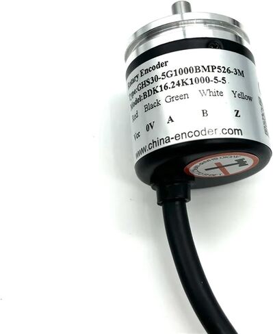 GHS30-5E 5mm Solid Shaft Encoder Push-Pull 100 200 360 500 1000PPR Replace for BDK Series BDK16.24K1000-5-5(100PPR) in Kuwait