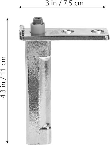Zerodeko Zinc Alloy Automatic Freezer Door Closer Hinge with Positioning Heavy-Duty Spring Pivot Hinge for Refrigerator and Commercial Freezer Use in Saudi Arabia