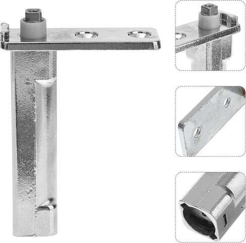 Zerodeko Zinc Alloy Automatic Freezer Door Closer Hinge with Positioning Heavy-Duty Spring Pivot Hinge for Refrigerator and Commercial Freezer Use in Saudi Arabia