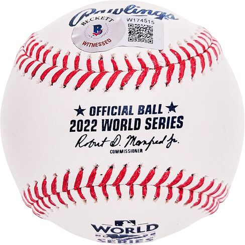 شعار Alex Bregman الرسمي الموقع لعام 2022 لبطولة العالم M.L.B Baseball Astros "22 WS Champs" Beckett BAS Witness Stock #210126 in Saudi Arabia