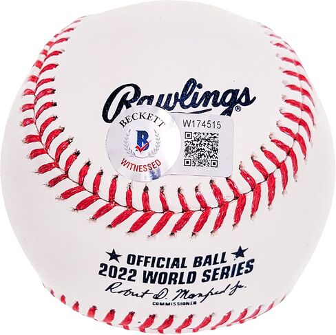 شعار Alex Bregman الرسمي الموقع لعام 2022 لبطولة العالم M.L.B Baseball Astros "22 WS Champs" Beckett BAS Witness Stock #210126 in Saudi Arabia