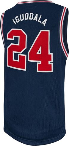NCAA Arizona Wildcats Andre Iguodala #24 Tackle Twill Jersey, XX-Large Navy in Saudi Arabia