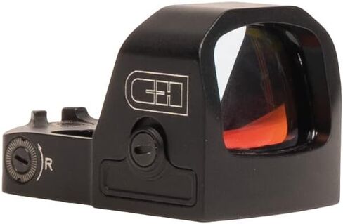 C+H EDC Red Dot Sight Pistol Optic - 3 MOA and Multiple Reticle Options Available, Low-Profile, Perfect for Concealed Carry (Red Multi Reticle - RMSc) in Kuwait