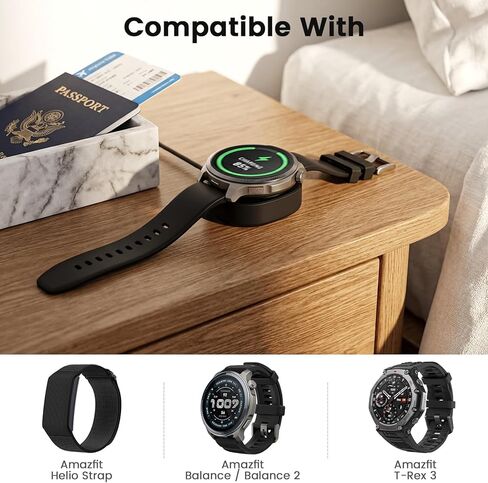 متوافق مع شاحن حزام Amazfit Helio، وقاعدة شحن مغناطيسية بديلة لملحقات Helio Core in Kuwait