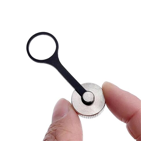 GX12 GX16 Connector Cover Metal Cap Circular Protective Sleeve 1Pcs(GX12 Metal Cap) in Kuwait