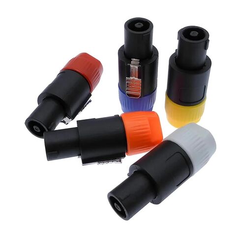 Speakon Connector 4 Pole Male Speaker Audio Pin Led 1Pcs(Blue) in Saudi Arabia