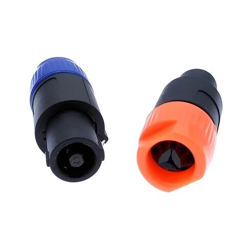 Speakon Connector 4 Pole Male Speaker Audio Pin Led 1Pcs(Blue) in Saudi Arabia