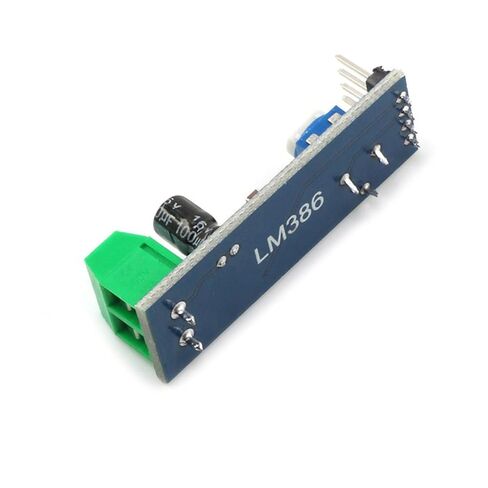 LM386 Audio Power Amplifier Module 200 Times Gain Amplifier Board Mono Power Amplifier 5V-12V Input 1Pcs in Saudi Arabia