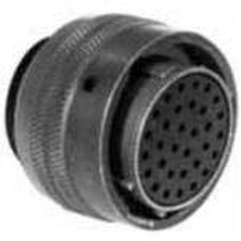 PT06E-14-5S، حامل كابل Conn المصغر الأسطواني SKT 5 POS Solder ST، 5 طرفية، منفذ واحد (عنصران) in Kuwait