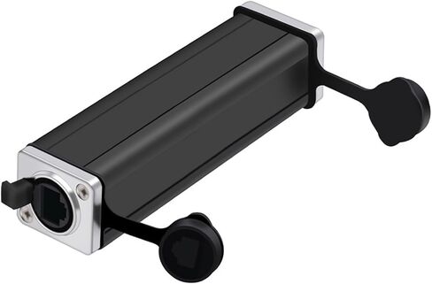 10Pcs RJ45 Connector 8P8C RJ45 Female to Female Network Straight Adapter Couplers(65mm Plastic) in Saudi Arabia