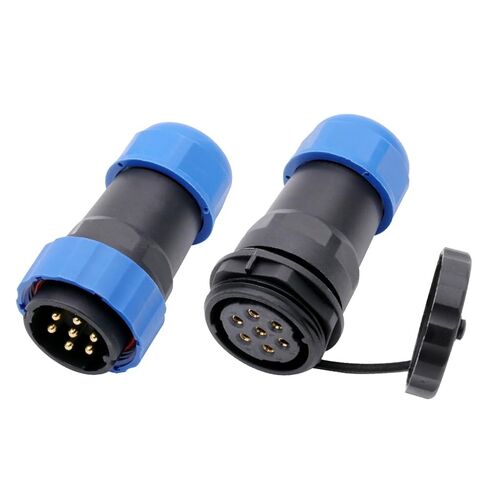 10sets SP/SD28 Docking Aviation Plug Socket Male + Female 1/2/3/4/5/6/7/9/12/14 Pins IP68 SP28 28mm Aviation Connector(SD28-2P) in Saudi Arabia