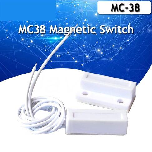 5 Pair/lot MC-38 Wired Door Window Sensor Magnetic Switch in Saudi Arabia