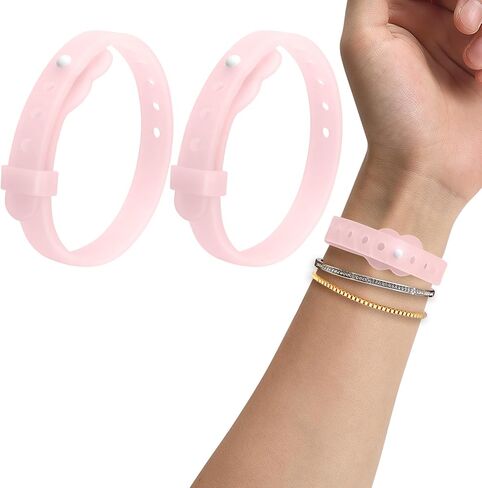 Nausea Bands for Morning Sickness Relief Motion Sickness Bands Sea Sickness Wristbands Adjustable Acupressure Nausea Wristband-Transparent in Kuwait