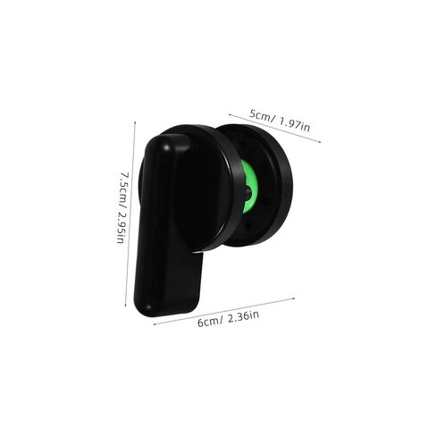 Zerodeko Privacy Indicator Door Lock Bathroom Stall Lock for Public Restrooms Quick Installation Engaged Vacant Indication for Commercial Use in Saudi Arabia