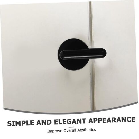 Zerodeko Privacy Indicator Door Lock Bathroom Stall Lock for Public Restrooms Quick Installation Engaged Vacant Indication for Commercial Use in Saudi Arabia