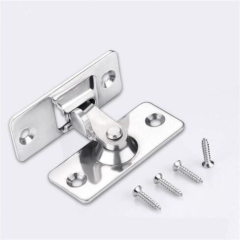 Slide Latch,Gate Bolt Lock,Bolt Sliding Door Lock, 1/2/4 Pcs 90 Degree Solid Door Latch Bolt 304 Stainless Steel Lock Sliding Door Right Angle Buckle 90 Degree Latch (Color : 1 PC Black, Size : 4.4X1. in Saudi Arabia