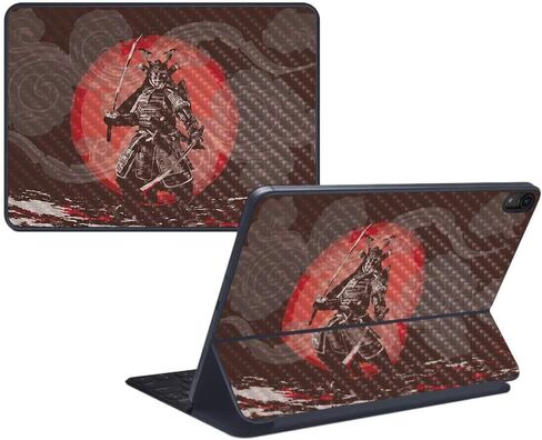 غلاف MightySkins من ألياف الكربون للوحة المفاتيح الذكية Apple iPad Pro مقاس 12.9 بوصة (2018) - Miami Tiger - لمسة نهائية واقية ومتينة من ألياف الكربون - سهلة التطبيق وتغيير الأنماط - صنع في الولايات المتحدة الأمريكية in Saudi Arabia