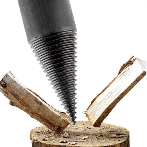 32mm Firewood Splitter Drill Bits Round/Square/Hex Shank Cutting Wood Splitter High Speed Steel Screw Splitting Cone Twist Auger 1Pcs in Saudi Arabia