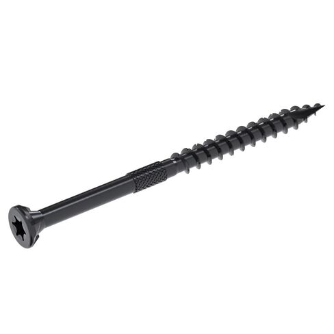 براغي خشبية خارجية من Grip-Rite DeckForce للأسطح والأسوار - مطلية بالنانو - طرف الطيار الآلي T-17 - براغي سطح أسود - صندوق #10 × 3-1 رطل - GRDF3STBLK1 in Saudi Arabia