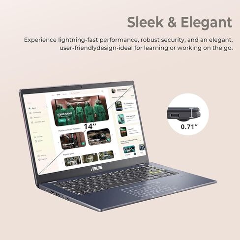 ASUS Zenbook 14 Laptop, 14" WUXGA OLED Touchscreen Display, 14-Cores Ultra 5-125H (Up to 4.50 GHz), 8GB RAM, 512GB PCIe 4.0, Backlit KB, WiFi 6E, Long Battery Life, USB-C, HDMI, PDG HDMI, Win 11 Pro in Saudi Arabia