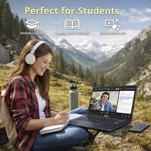 ASUS Zenbook 14 Laptop, 14" WUXGA OLED Touchscreen Display, 14-Cores Ultra 5-125H (Up to 4.50 GHz), 8GB RAM, 512GB PCIe 4.0, Backlit KB, WiFi 6E, Long Battery Life, USB-C, HDMI, PDG HDMI, Win 11 Pro in Saudi Arabia