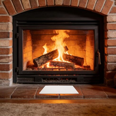 2pcs Ceramic Fiber Fireproof Insulation Board - High Temperature Gasket Material Sheet for Pellet Stove Wood Stove Boiler RV Furnace DIY Cut in Saudi Arabia