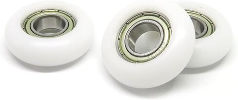4 Pieces 10x30x10 Rowing Machine Wheel BSR6280030-10 30 mm Diameter polyacetal Bearing 10 * 30 * 10 POM Coated Bearing Roller in Saudi Arabia