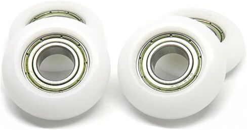 4 Pieces 10x30x10 Rowing Machine Wheel BSR6280030-10 30 mm Diameter polyacetal Bearing 10 * 30 * 10 POM Coated Bearing Roller in Saudi Arabia