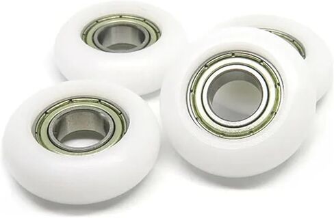 4 Pieces 10x30x10 Rowing Machine Wheel BSR6280030-10 30 mm Diameter polyacetal Bearing 10 * 30 * 10 POM Coated Bearing Roller in Saudi Arabia