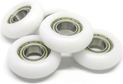 4 Pieces 10x30x10 Rowing Machine Wheel BSR6280030-10 30 mm Diameter polyacetal Bearing 10 * 30 * 10 POM Coated Bearing Roller in Saudi Arabia
