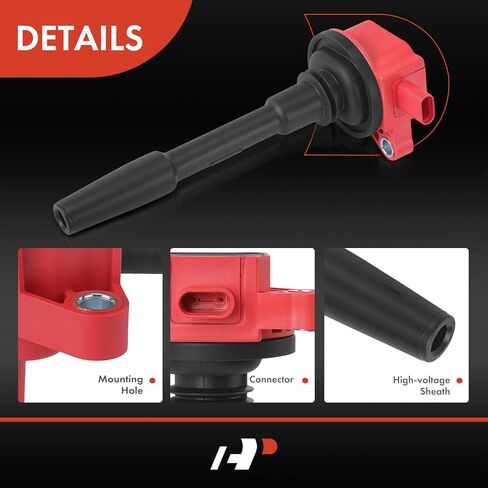 A-Premium Engine Ignition Coil Pack Compatible with Ford F-150 2018-2021, Mustang 2018-2020/2023, 5.0L, 8-PC Set in Saudi Arabia