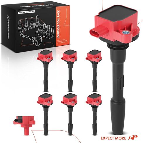A-Premium Engine Ignition Coil Pack Compatible with Ford F-150 2018-2021, Mustang 2018-2020/2023, 5.0L, 8-PC Set in Saudi Arabia